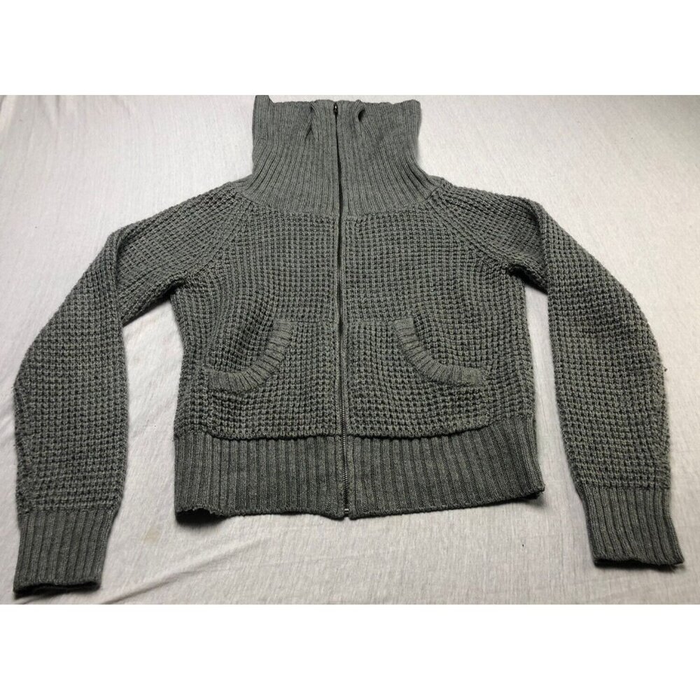 Divided By H&H Sweater Full Zip High Neck Pockets Unisex Kids Size 10 Comfy